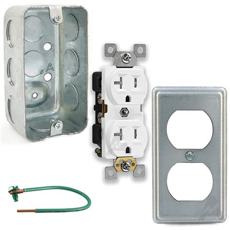 2x4 electrical box dimensions|duplex receptacle outlet box.